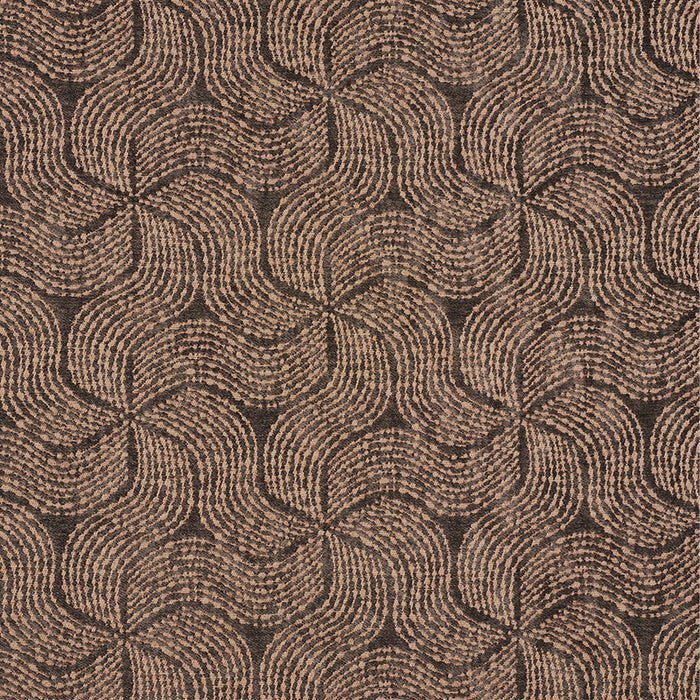 Schumacher Fiador Brown Fabric Sample 76050