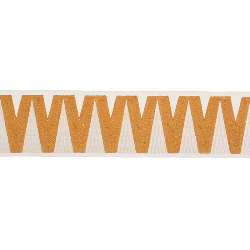 Schumacher Prado Tape Saffron Trim 76061