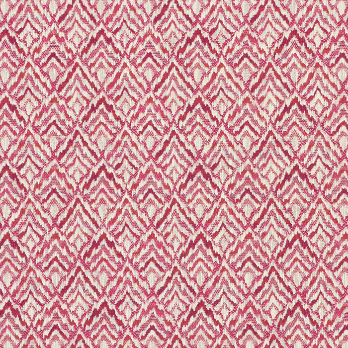 Schumacher Halcyon Fuchsia Fabric Sample 76141