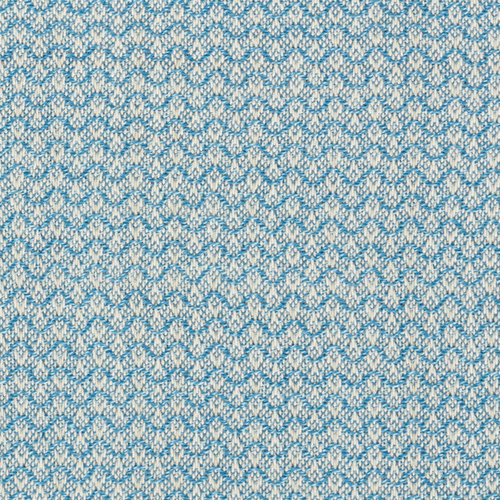 Schumacher Crosby Blue Fabric Sample 76150