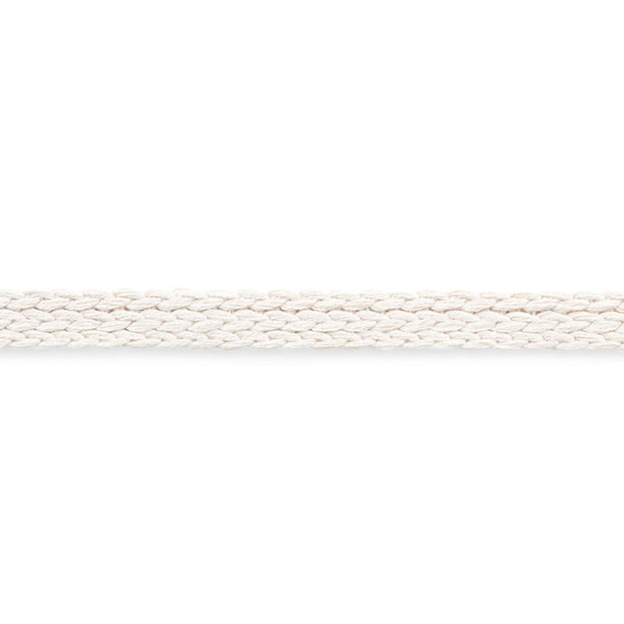 Schumacher Braided Linen Tape Medium Ivory Trim 76285