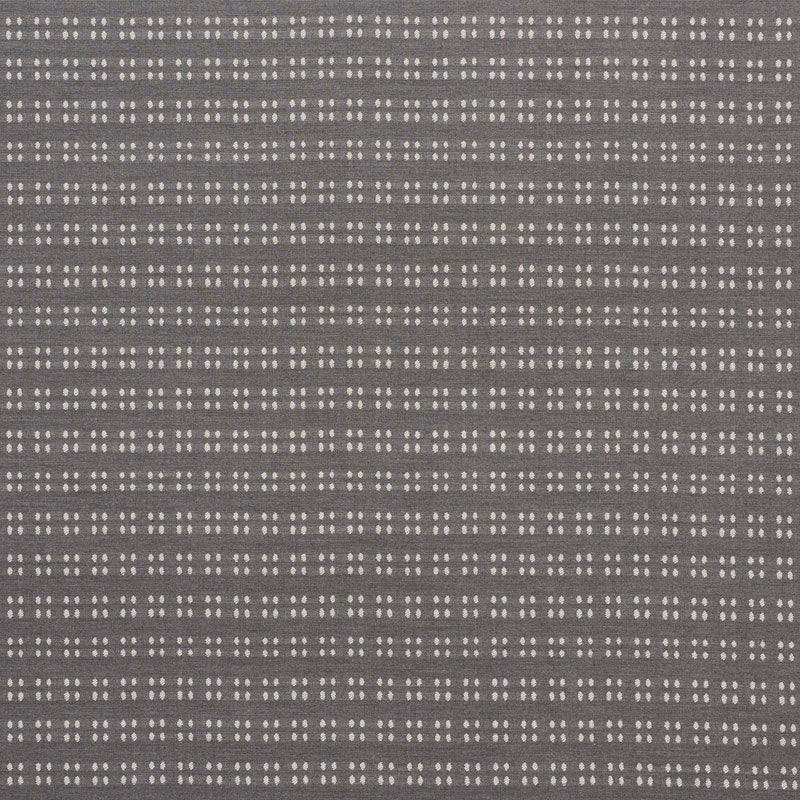 Schumacher Bolsa Indoor/Outdoor Charcoal Fabric Sample 76340