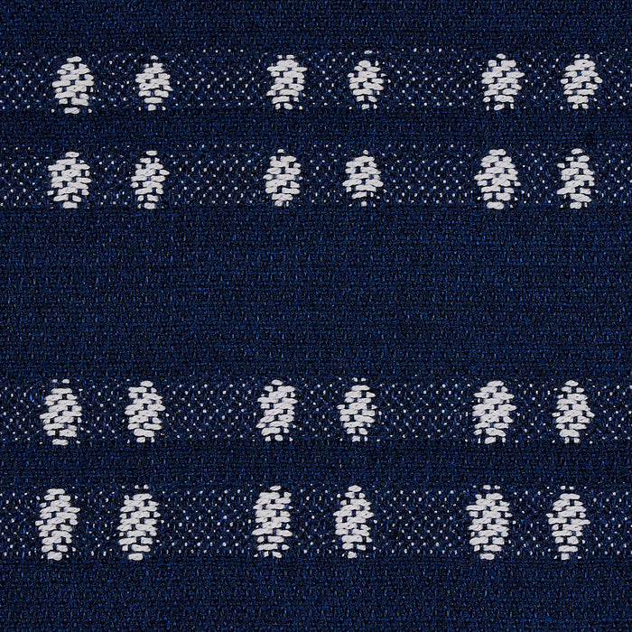 Schumacher Bolsa Indoor/Outdoor Navy Fabric Sample 76344