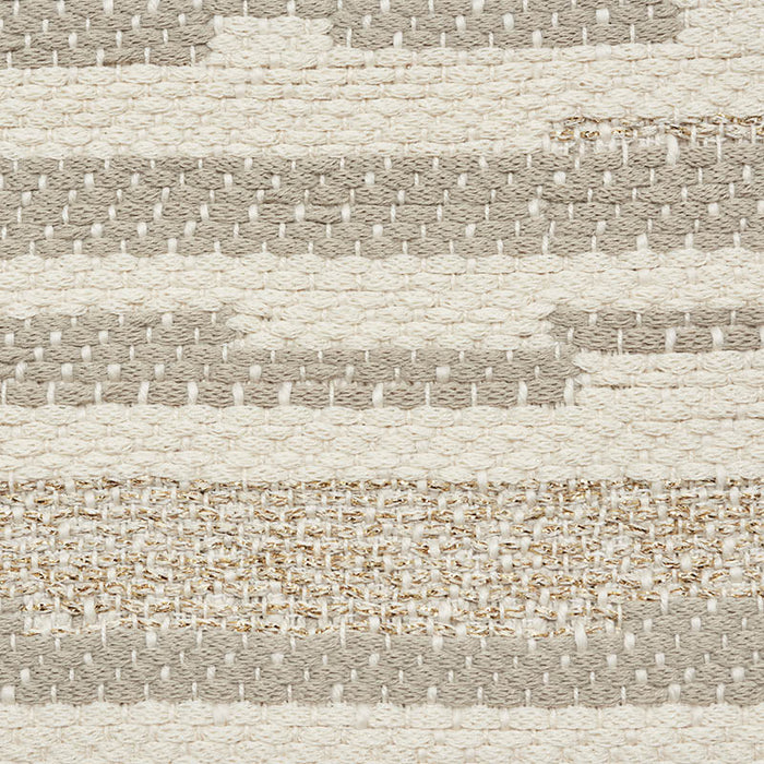 Schumacher Sambar Dove & Gold Fabric Sample 76510