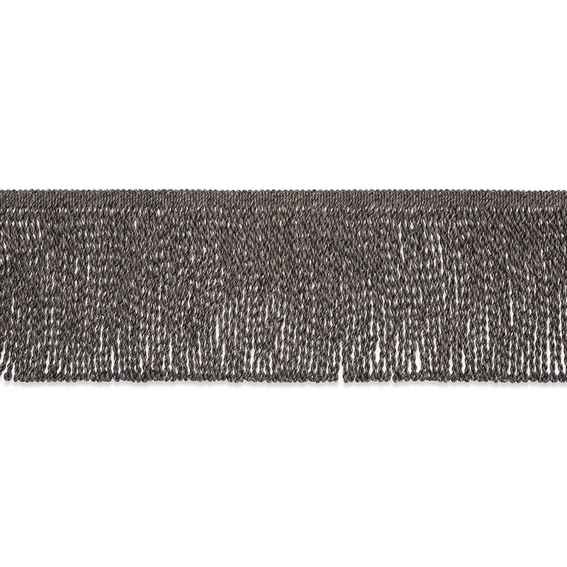 Schumacher Bernier Fringe Charcoal Trim 76592