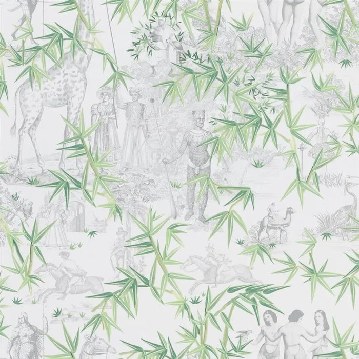 Christian Lacroix Exotisme Vert Buis Wallpaper PCL1006/01