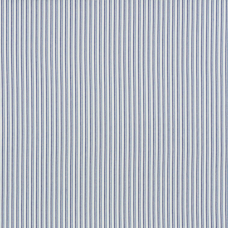 Schumacher Barbary Stripe Blue Fabric Sample 76641