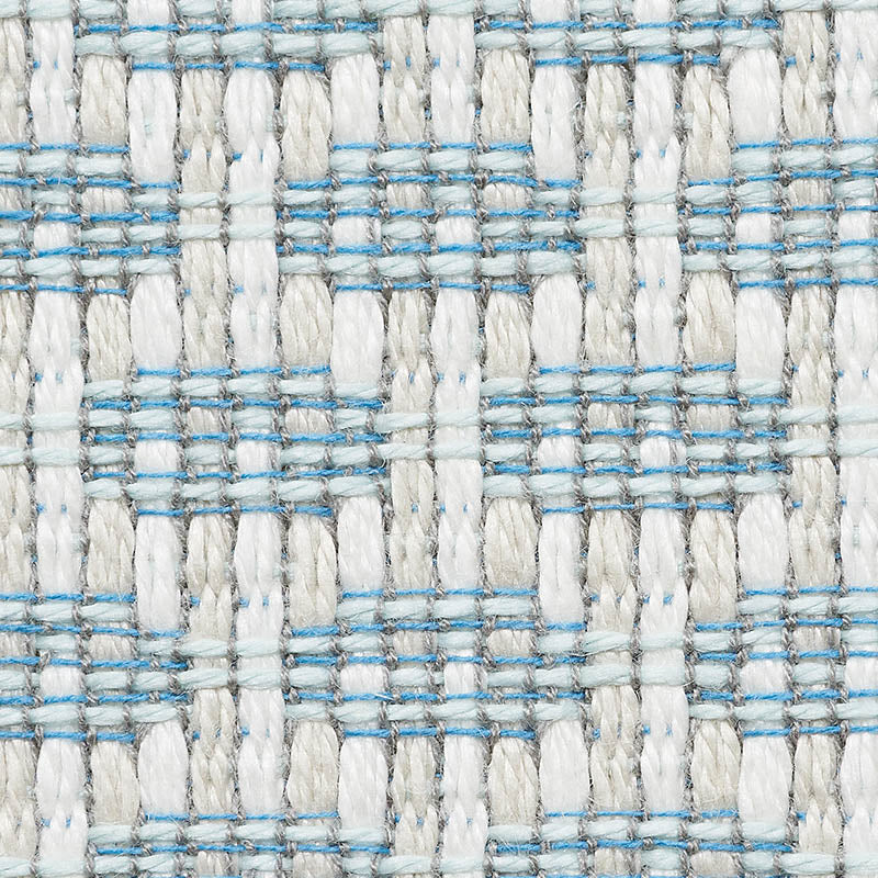 Schumacher Hickox Indoor/Outdoor Sky Fabric 76650