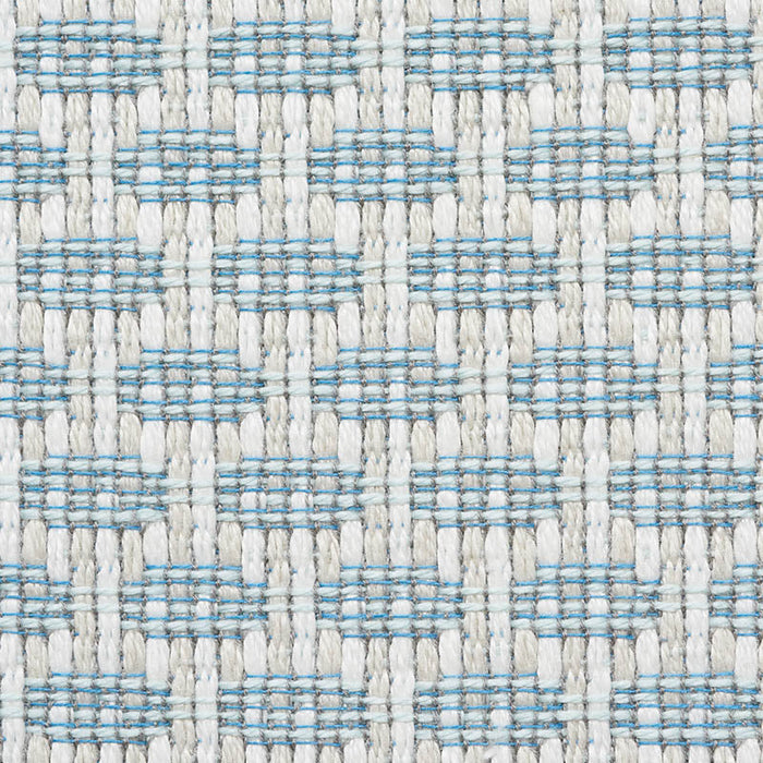 Schumacher Hickox Indoor/Outdoor Sky Fabric Sample 76650