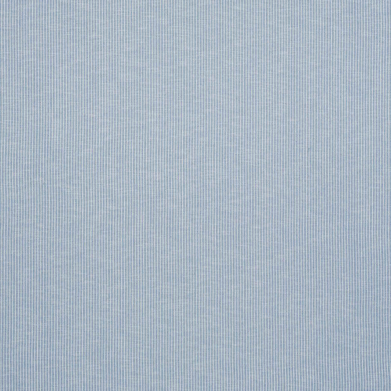 Schumacher Garter Stripe Sky Fabric 76671