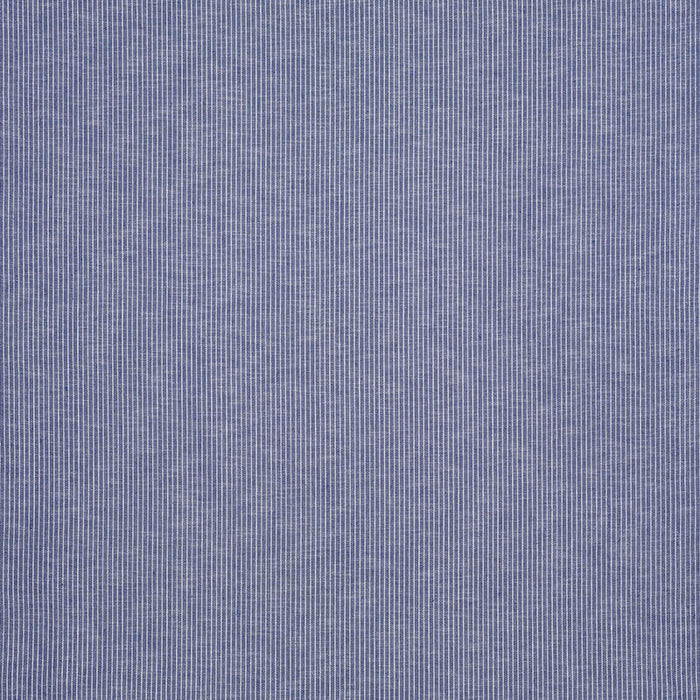 Schumacher Garter Stripe Blue Fabric Sample 76672