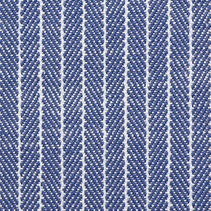 Schumacher Garter Stripe Blue Fabric 76672