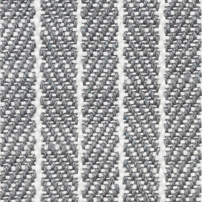 Schumacher Garter Stripe Slate Fabric Sample 76673