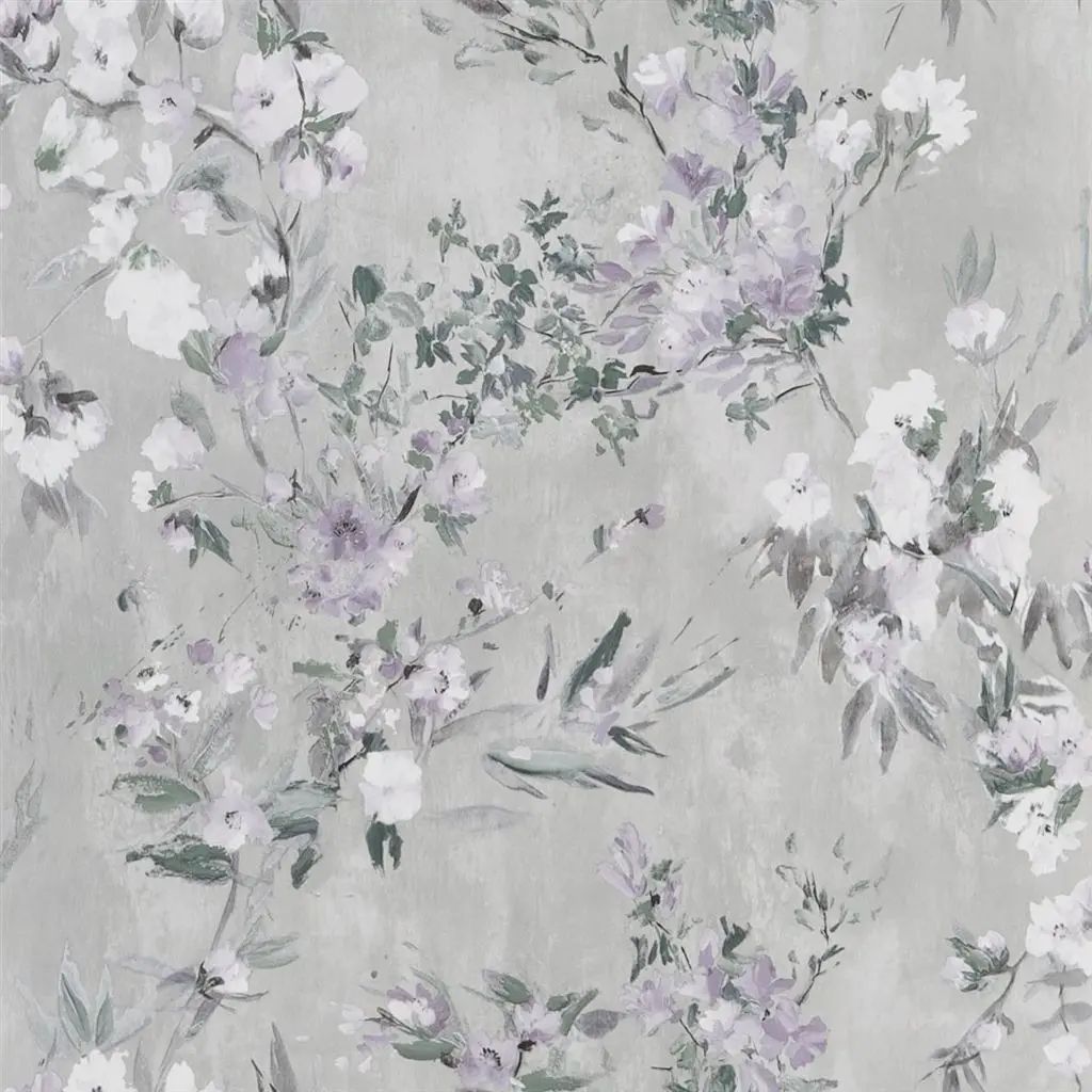 Designers Guild Faience Silver Wallpaper PDG1024/03