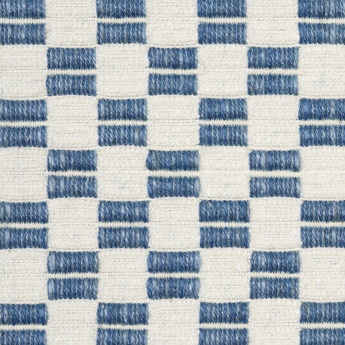 Schumacher Elkhart Blue Fabric Sample 76740