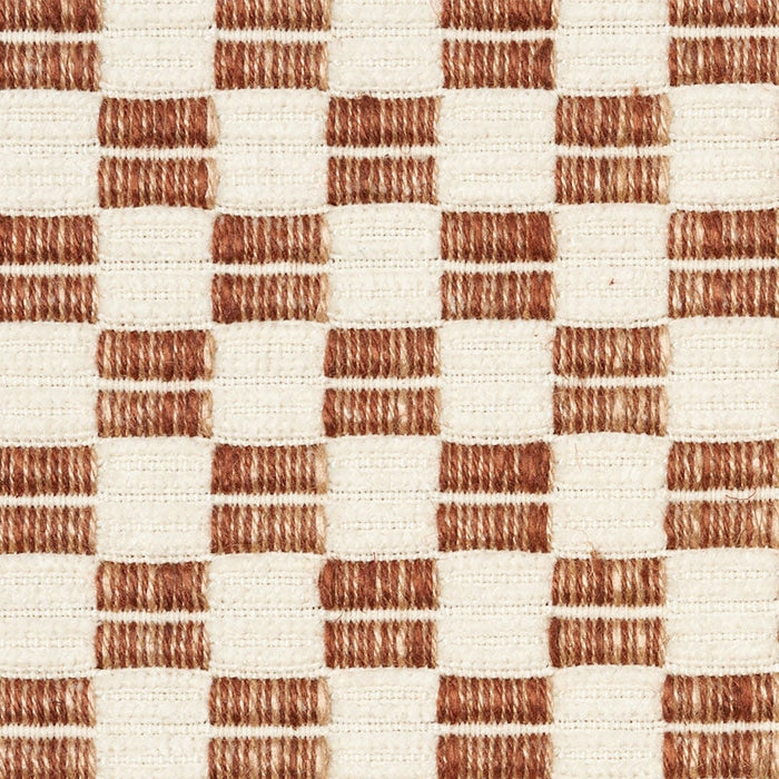 Schumacher Elkhart Brown Fabric Sample 76742