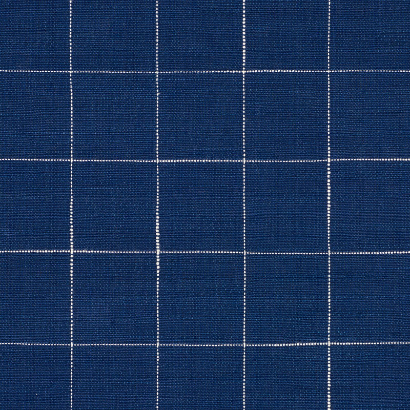 Schumacher Marietta Indigo Fabric 76770