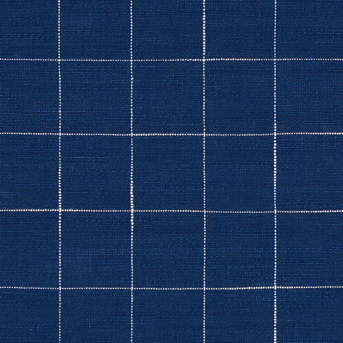 Schumacher Marietta Indigo Fabric Sample 76770