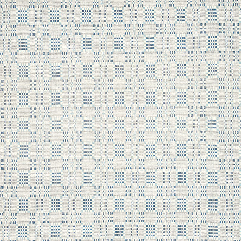 Schumacher Brimfield Indigo Fabric 76940