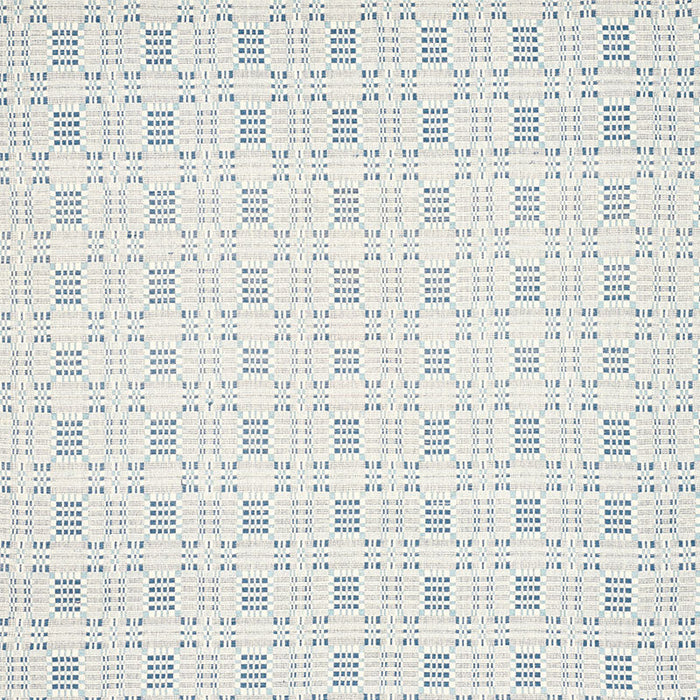 Schumacher Brimfield Indigo Fabric Sample 76940