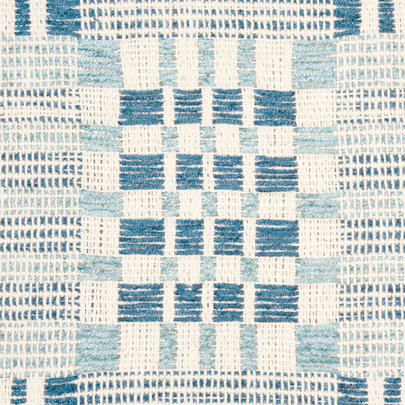 Schumacher Brimfield Indigo Fabric 76940