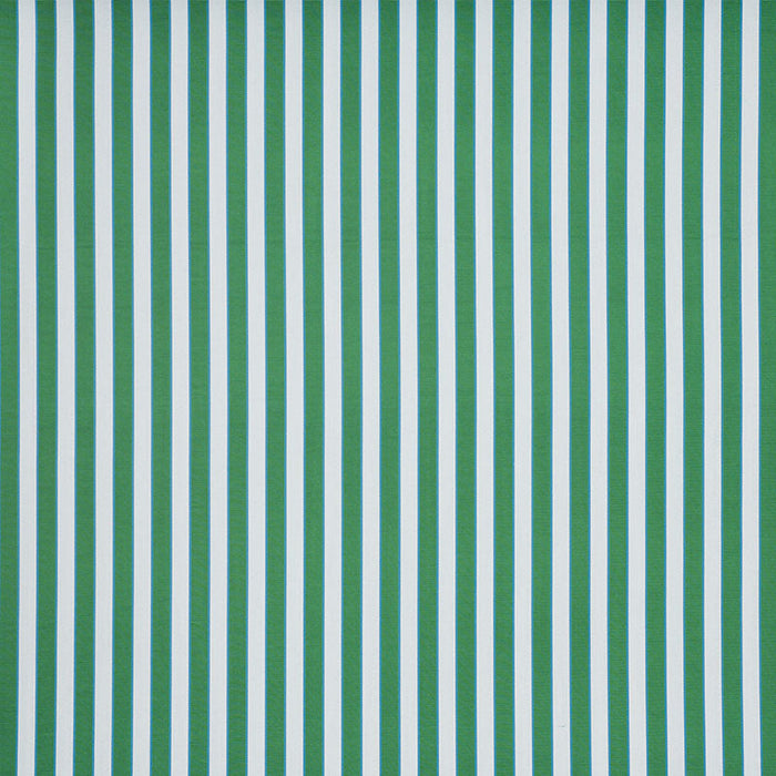 Schumacher Ribbon Stripe Emerald Fabric Sample 77100