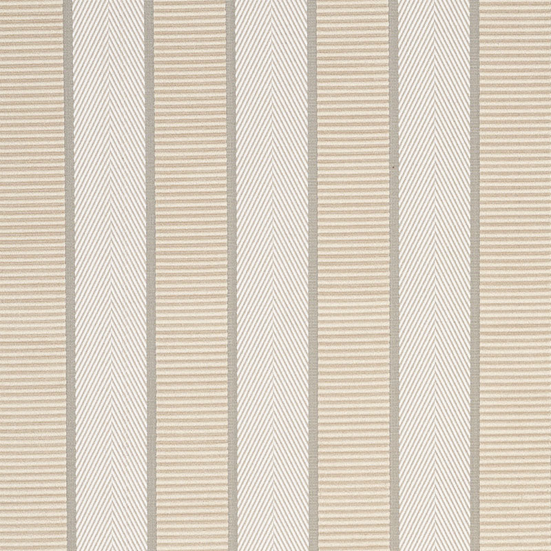 Schumacher Ribbon Stripe Champagne Fabric 77101