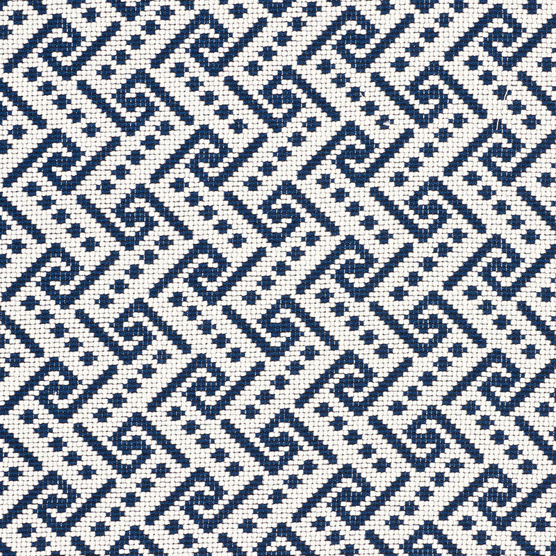 Schumacher Ionic Weave Pacific Fabric 77120