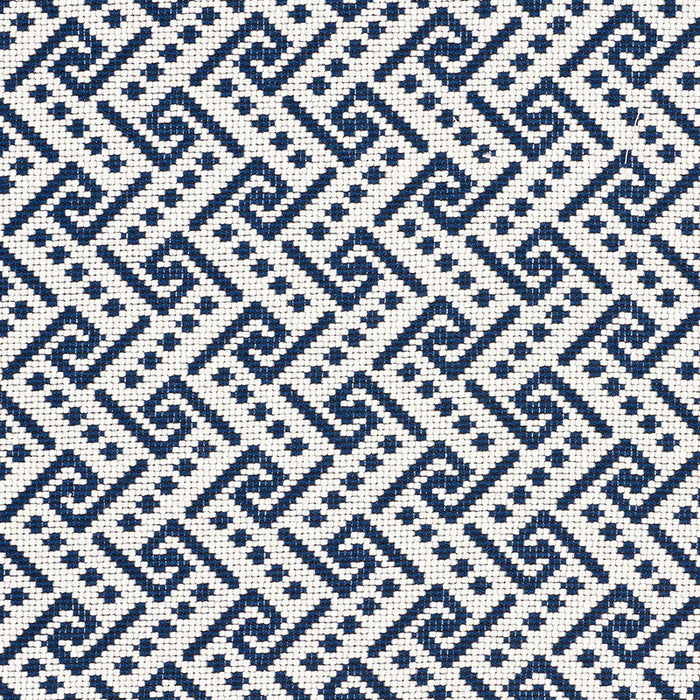 Schumacher Ionic Weave Pacific Fabric Sample 77120