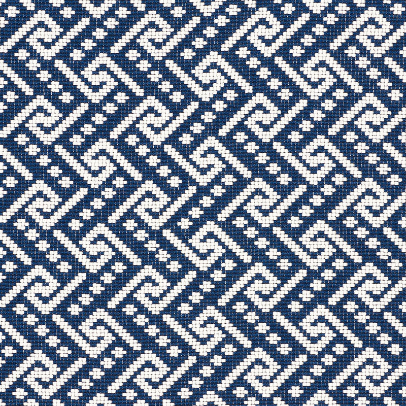 Schumacher Ionic Weave Pacific Fabric 77120