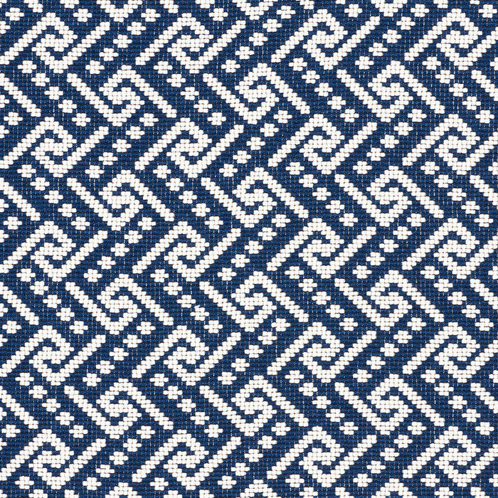 Schumacher Ionic Weave Pacific Fabric Sample 77120