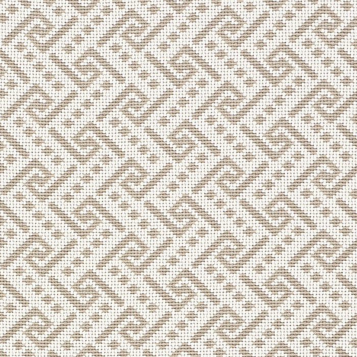 Schumacher Ionic Weave Dune Fabric Sample 77121