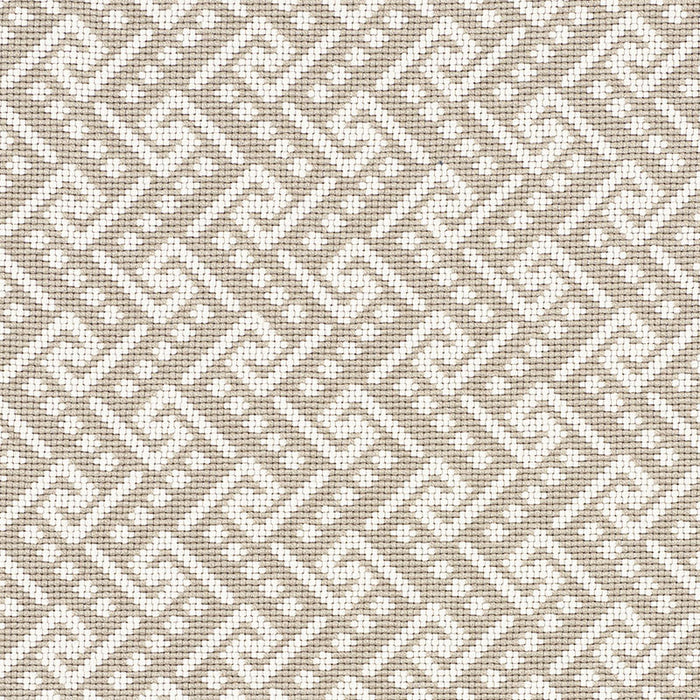 Schumacher Ionic Weave Dune Fabric Sample 77121