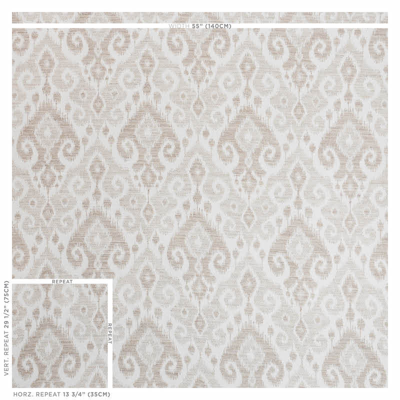 Schumacher Dedra Performance Natural Fabric 77361