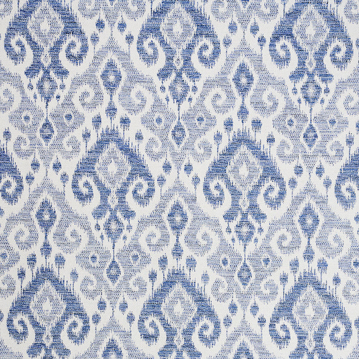 Schumacher Dedra Performance Indigo Fabric Sample 77362