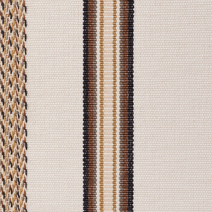 Schumacher Kayenta Stripe Neutral Fabric Sample 77450