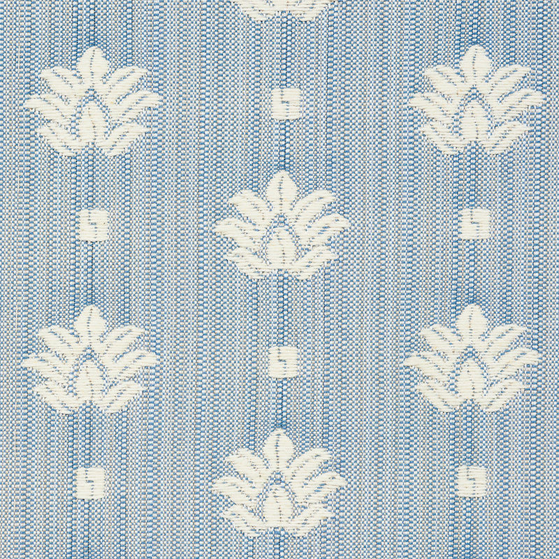 Schumacher Brunel Sky Fabric 77531