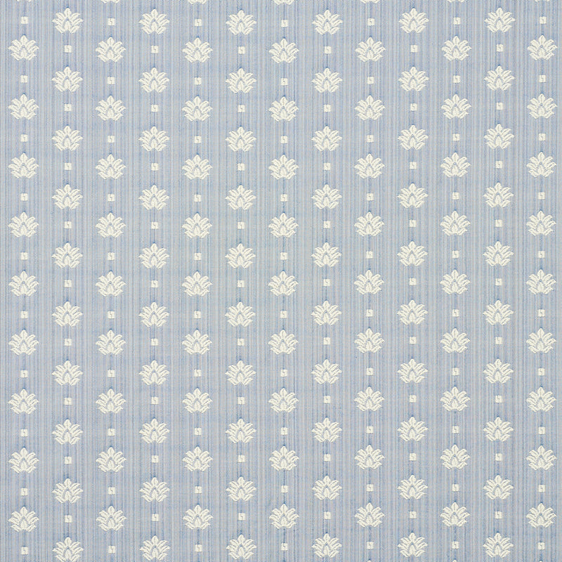 Schumacher Brunel Sky Fabric 77531