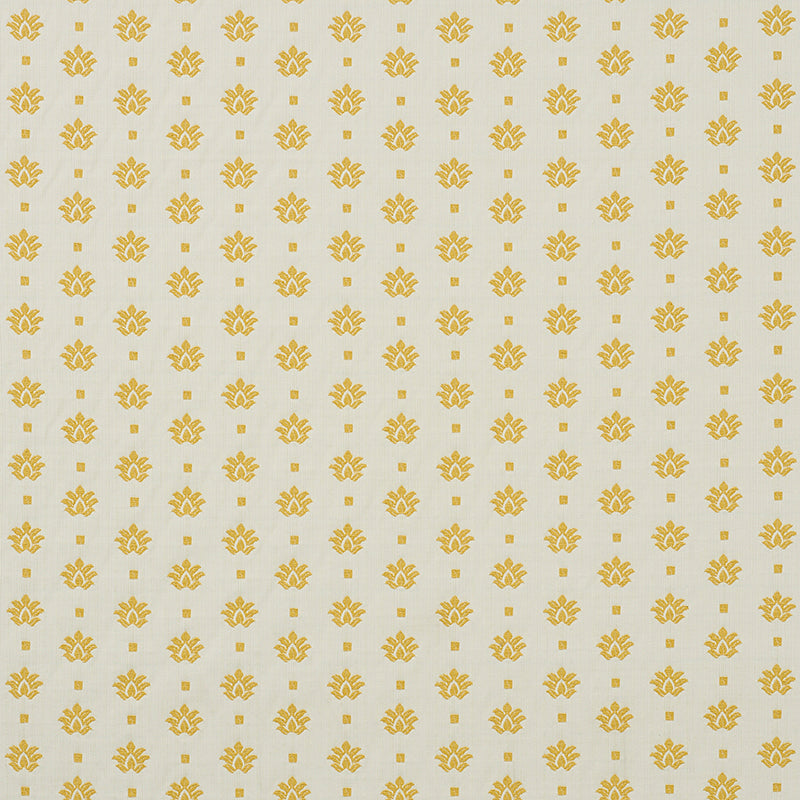 Schumacher Brunel Yellow Fabric 77532