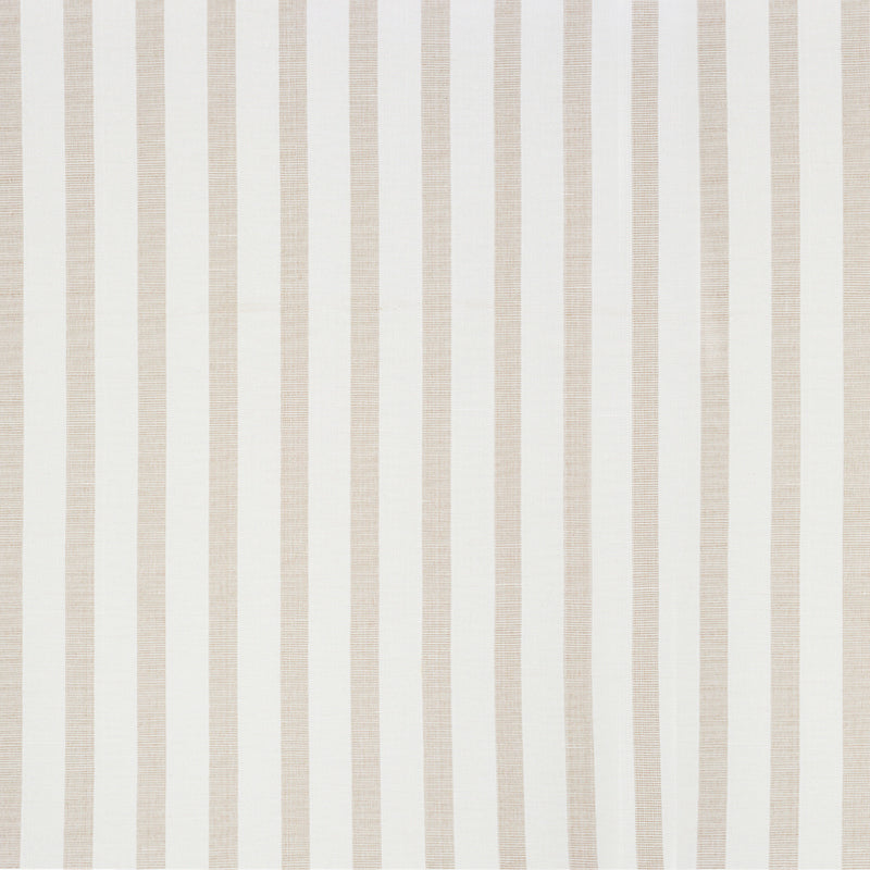 Schumacher Ketley Performance Stripe Natural Fabric 77560