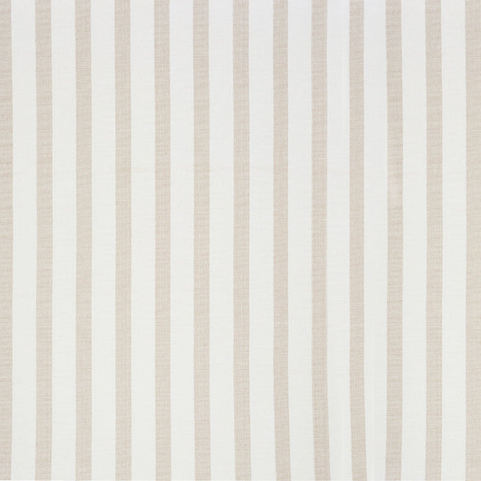 Schumacher Ketley Performance Stripe Natural Fabric Sample 77560