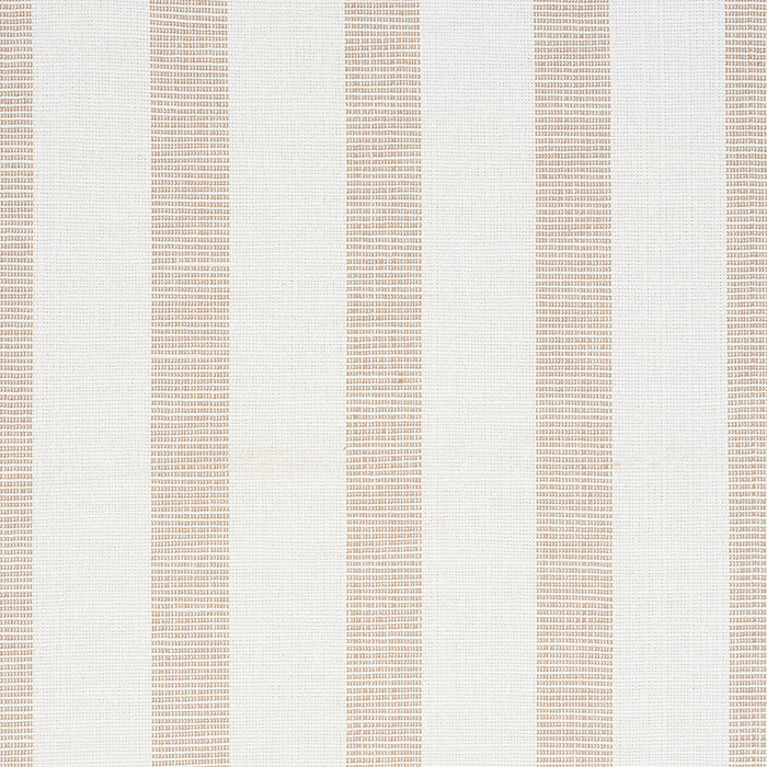 Schumacher Ketley Performance Stripe Natural Fabric 77560