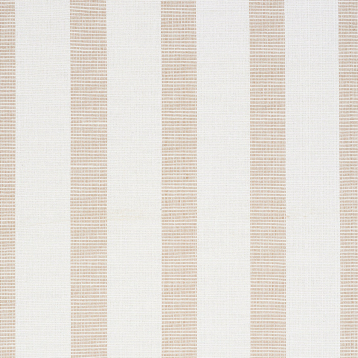 Schumacher Ketley Performance Stripe Natural Fabric Sample 77560