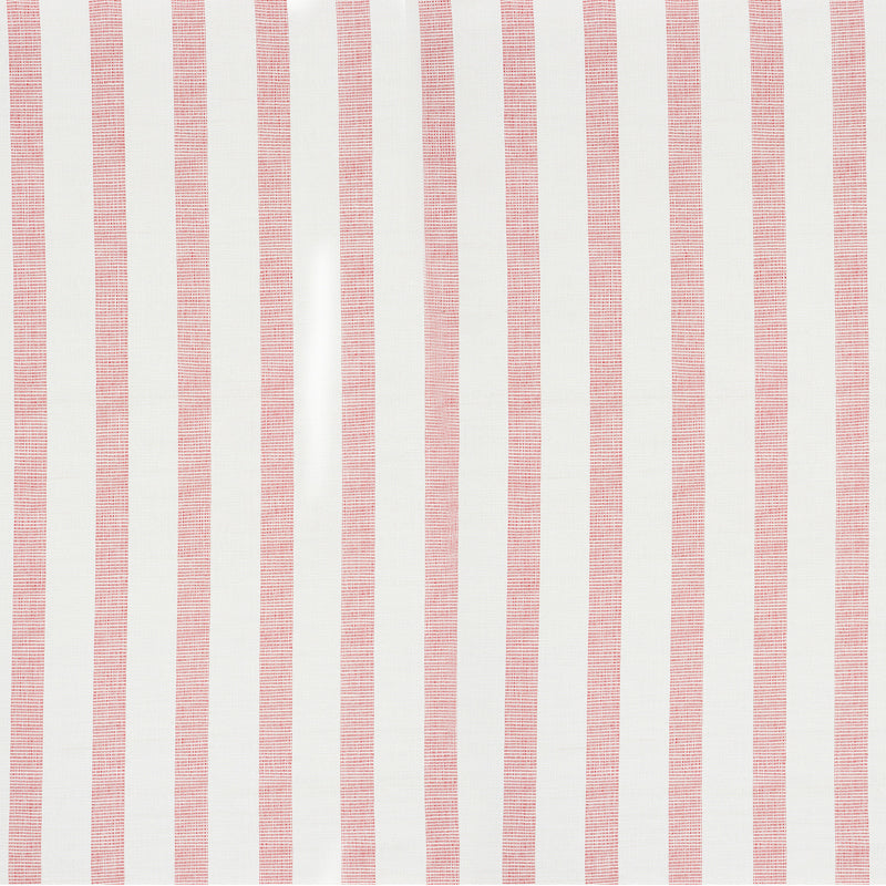 Schumacher Ketley Performance Stripe Red Fabric 77561