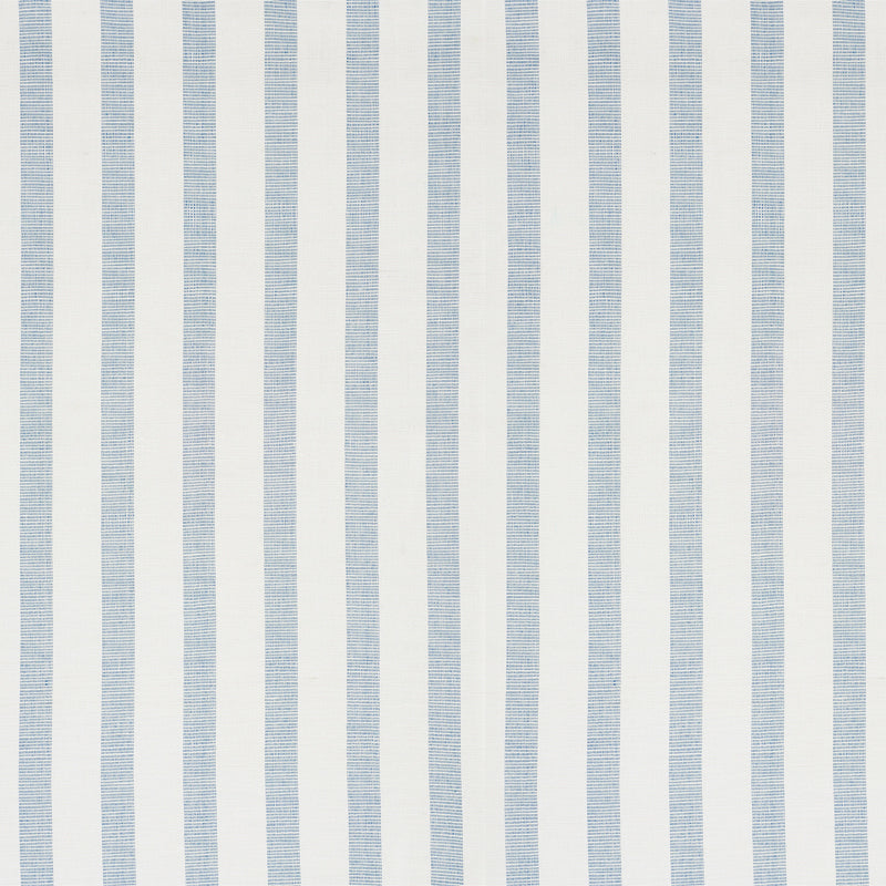 Schumacher Ketley Performance Stripe Blue Fabric 77562