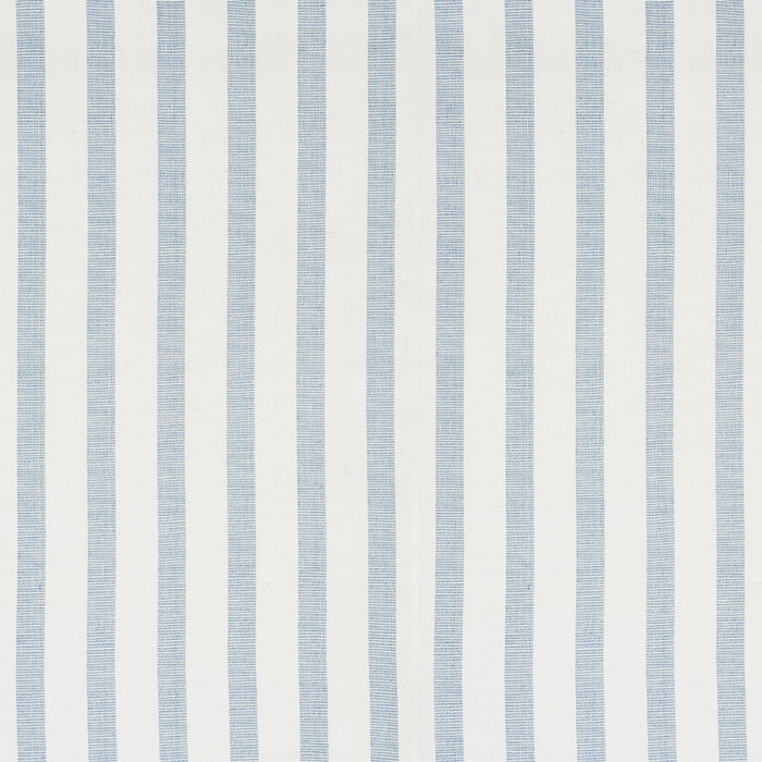 Schumacher Ketley Performance Stripe Blue Fabric Sample 77562