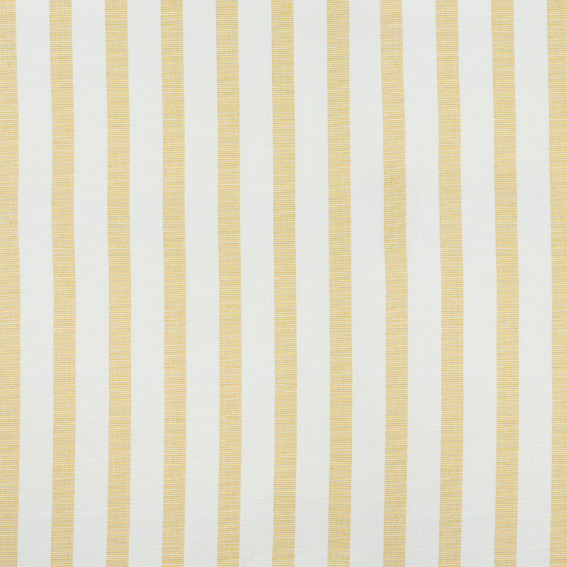 Schumacher Ketley Performance Stripe Yellow Fabric 77563