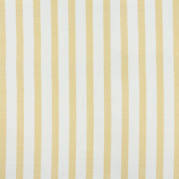 Schumacher Ketley Performance Stripe Yellow Fabric Sample 77563