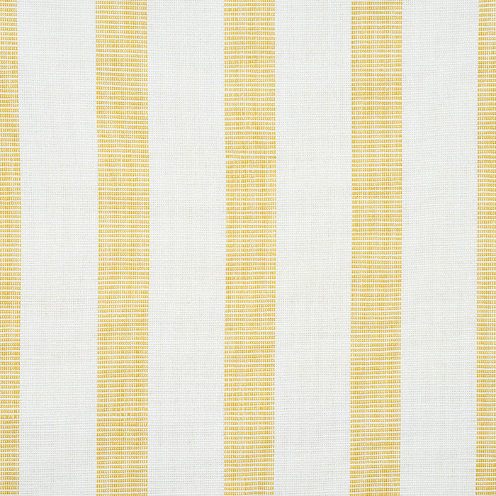 Schumacher Ketley Performance Stripe Yellow Fabric 77563