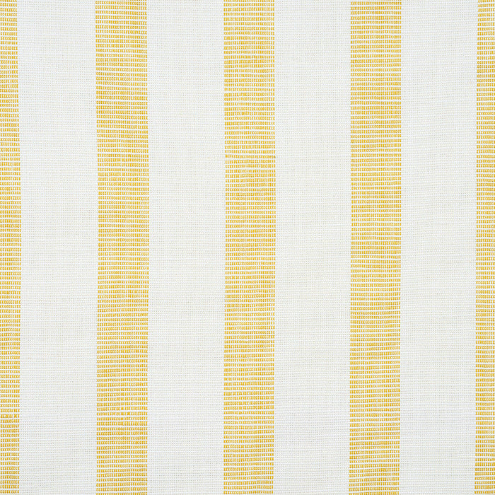 Schumacher Ketley Performance Stripe Yellow Fabric Sample 77563